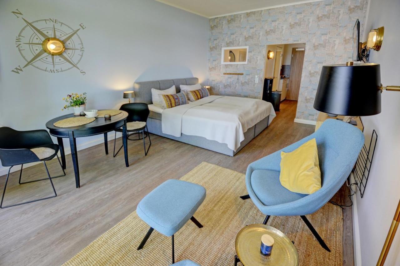 Fewo1846 Intermar - Marina Del Rey - Elegantes Studioapartment Mit Meerblick Und Eigenem Strandkorb Glücksburg Zewnętrze zdjęcie