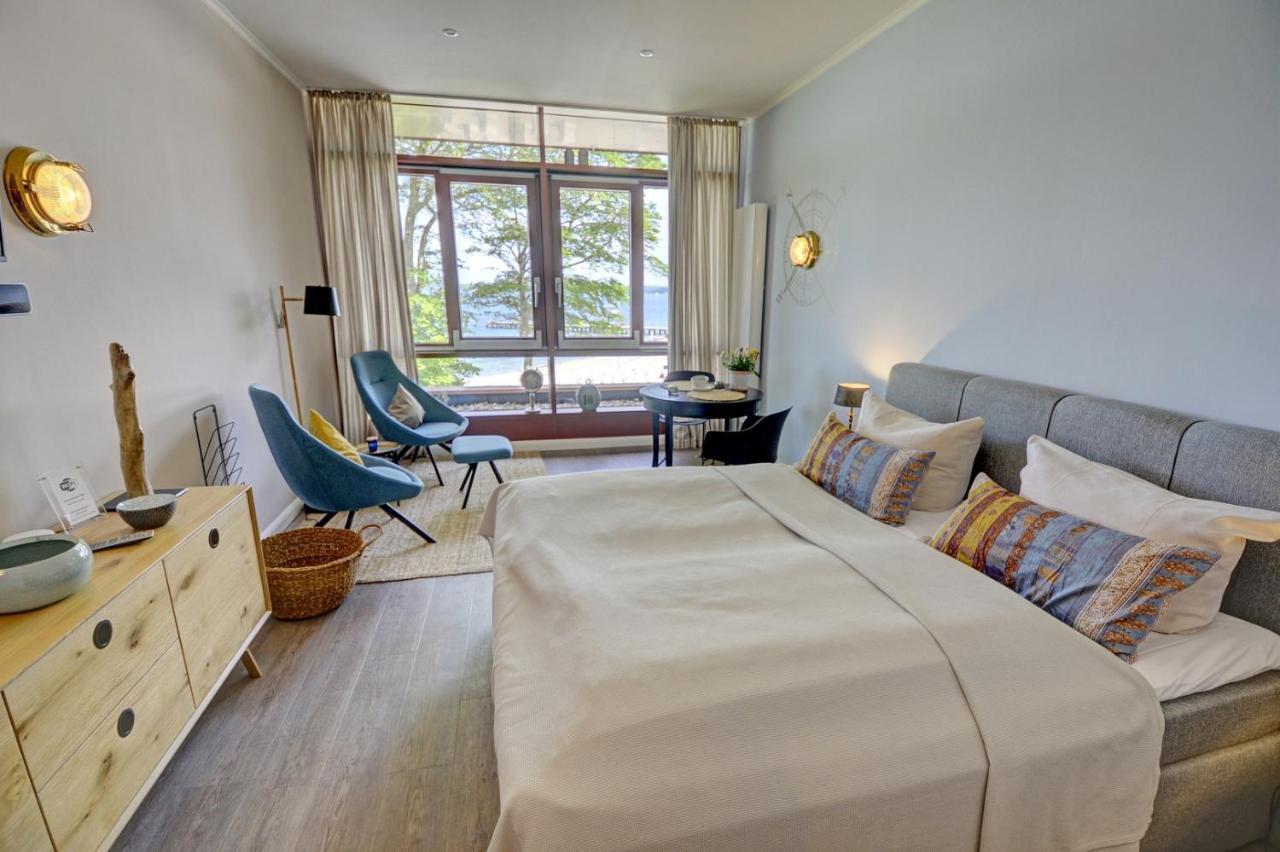 Fewo1846 Intermar - Marina Del Rey - Elegantes Studioapartment Mit Meerblick Und Eigenem Strandkorb Glücksburg Zewnętrze zdjęcie