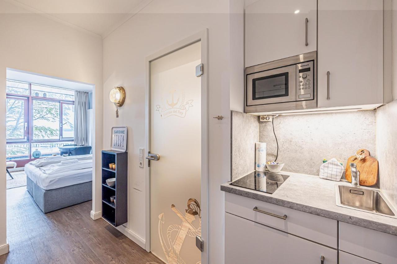Fewo1846 Intermar - Marina Del Rey - Elegantes Studioapartment Mit Meerblick Und Eigenem Strandkorb Glücksburg Zewnętrze zdjęcie