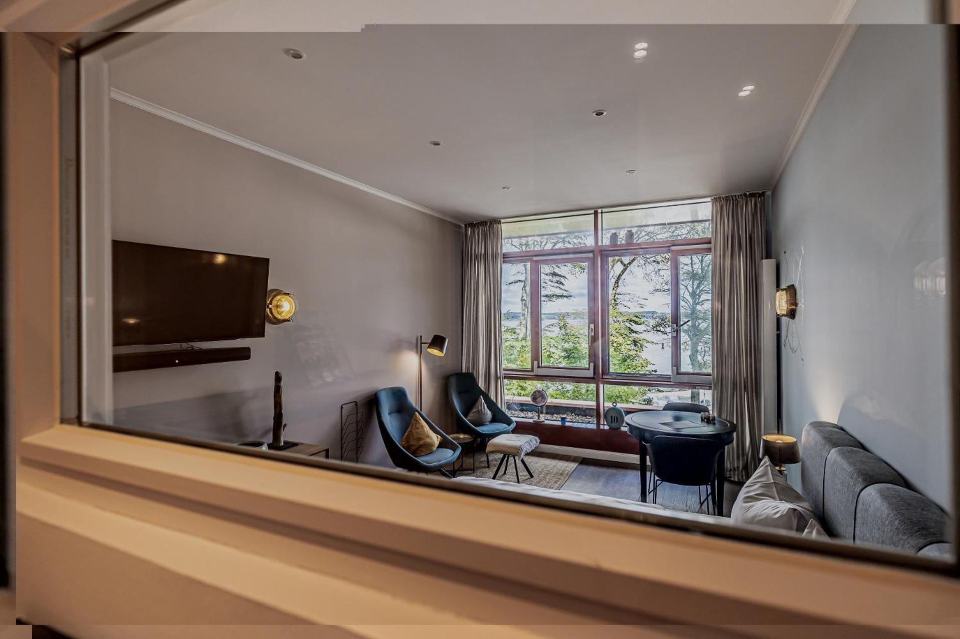 Fewo1846 Intermar - Marina Del Rey - Elegantes Studioapartment Mit Meerblick Und Eigenem Strandkorb Glücksburg Zewnętrze zdjęcie